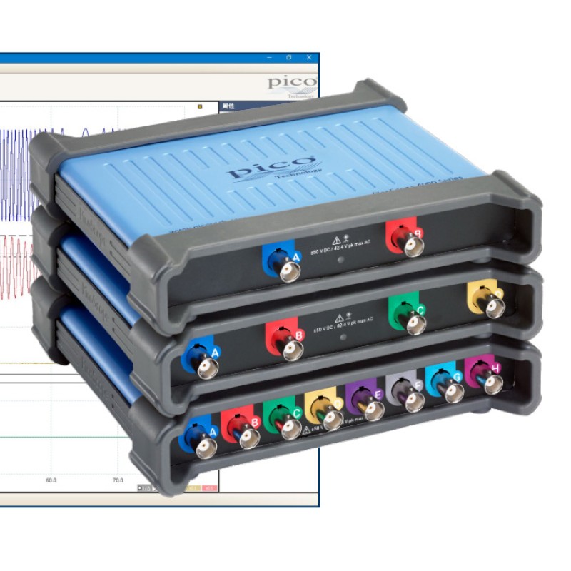 PICOSCOPE 4424A 4通道 20MHZ 示波器套件帶4個TA375探針